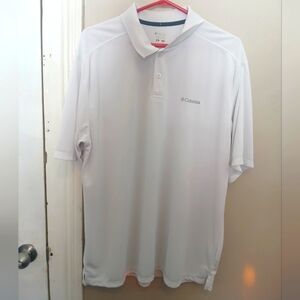 Columbia Omni-Freeze White Golf Shirt